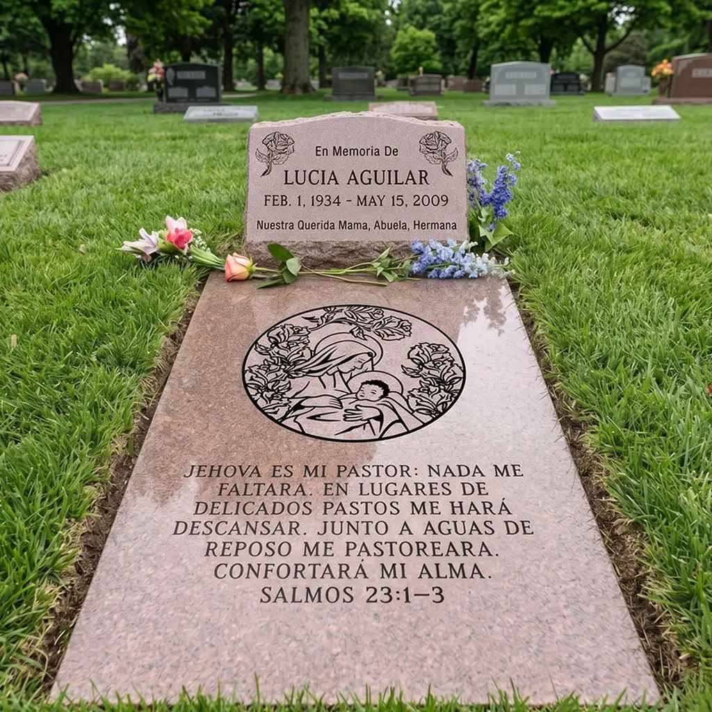 WMLS-06 Single ledger memorials for one person